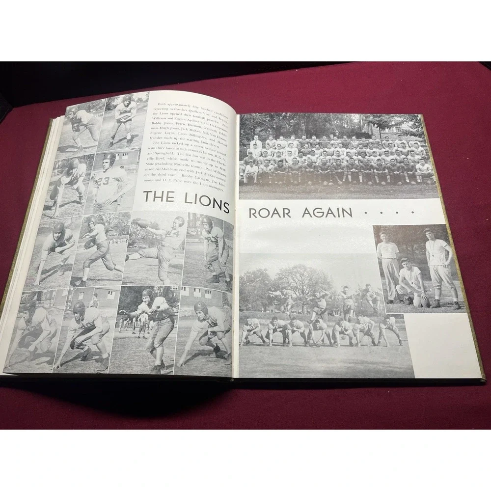 1949 The Signal Yearbook‎ Central High School Columbia, Tennessee